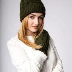 Just Cozy Green - Cozy Lined Hat