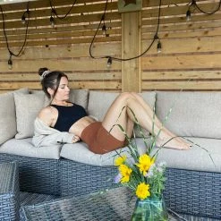 Just Cozy Biker Shorts Caramel Shorts 17 Just Cozy Biker Shorts Caramel Shorts