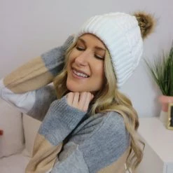 Just Cozy White - Cozy Lined Hat