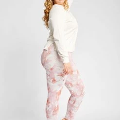 Just Cozy Coral Watercolor - Cozy Lined Fur-Lined