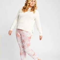 Just Cozy Coral Watercolor - Cozy Lined Fur-Lined