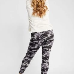 Just Cozy Dark Grey Camo - Cozy Lined