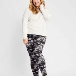 Just Cozy Dark Grey Camo - Cozy Lined