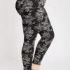 Just Cozy Fur-Lined Black Floral - Cozy Lined 1 Just Cozy Fur-Lined Black Floral - Cozy Lined