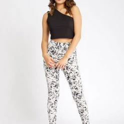 Just Cozy White And Black Splatter - All Season 11 Just Cozy White And Black Splatter - All Season