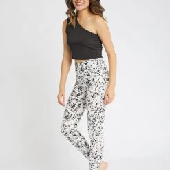 Just Cozy White And Black Splatter - All Season 10 Just Cozy White And Black Splatter - All Season