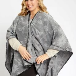 Just Cozy Scarves Gwen - Ponchos Scarf 11 Just Cozy Scarves Gwen - Ponchos Scarf