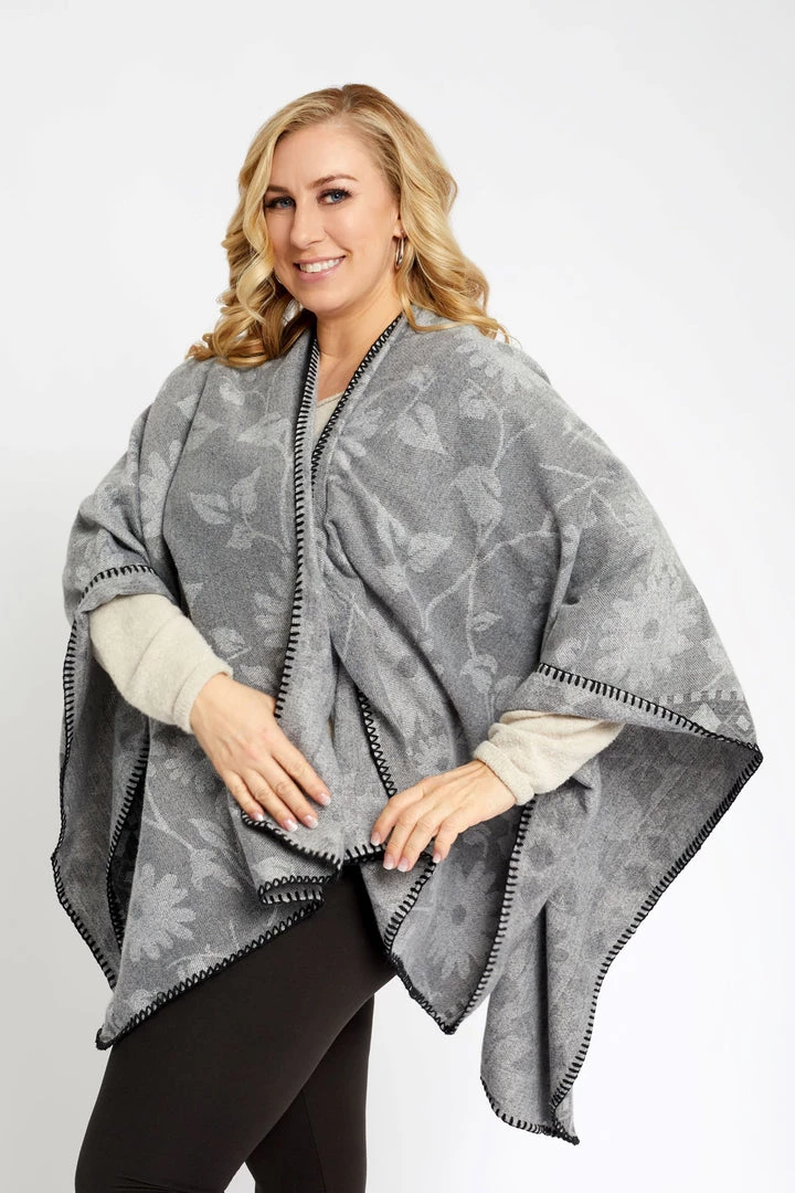 Just Cozy Scarves Gwen - Ponchos Scarf 4 Just Cozy Scarves Gwen - Ponchos Scarf