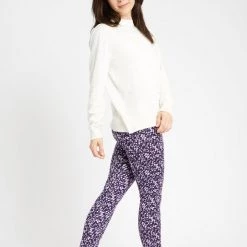 Just Cozy Purple Vines - Cozy Lined