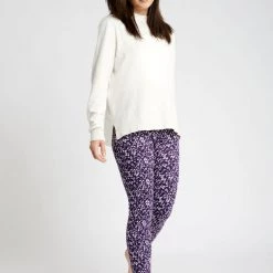 Just Cozy Purple Vines - Cozy Lined