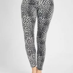 Just Cozy White Leopard - Cozy Lined