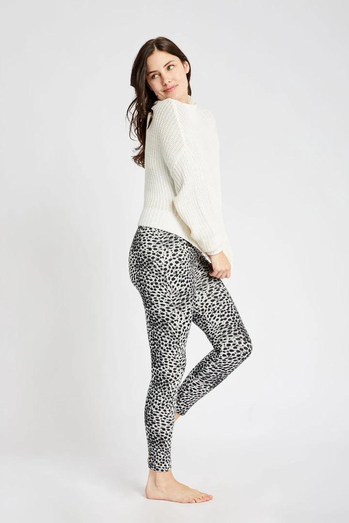 Just Cozy White Leopard - Cozy Lined 4 Just Cozy White Leopard - Cozy Lined