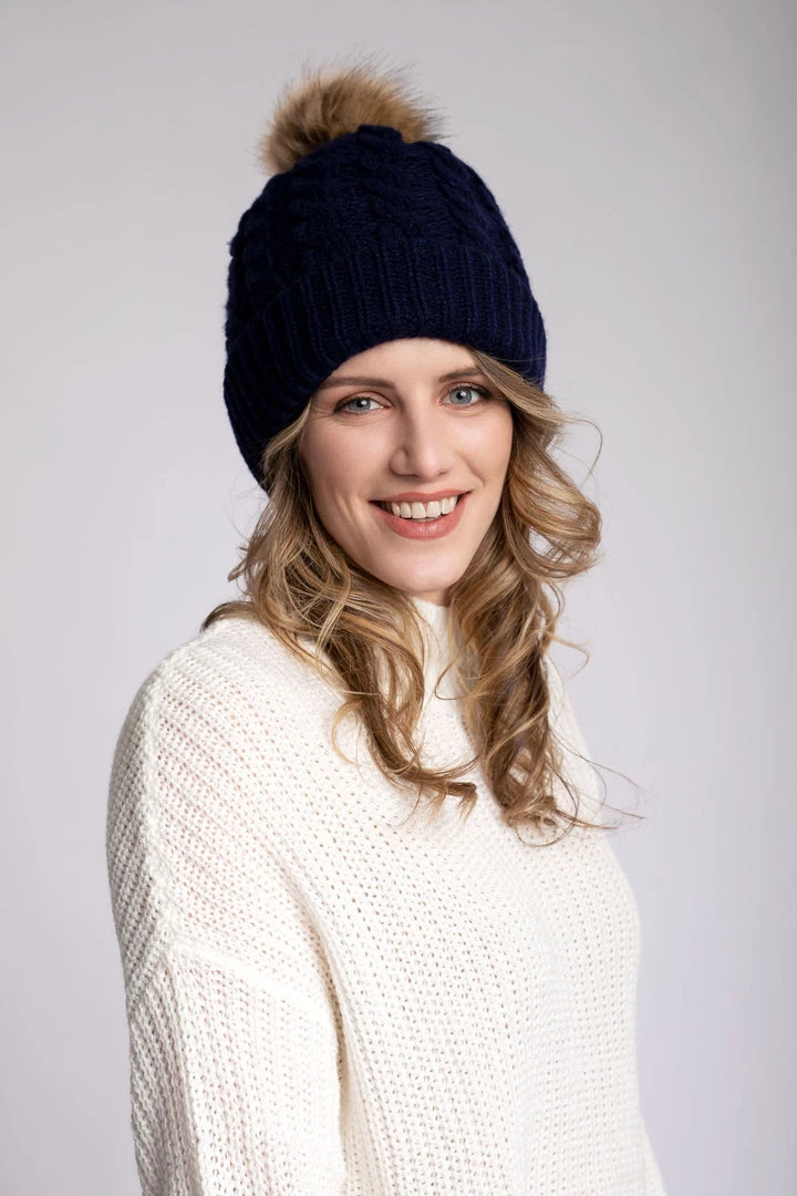 Just Cozy Blue - Cozy Lined Hat 3 Just Cozy Blue - Cozy Lined Hat