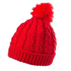 Just Cozy Red - Cozy Lined Hat Knitted Hats