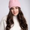 Just Cozy Pink - Cozy Lined Hat 1 Just Cozy Pink - Cozy Lined Hat