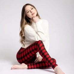 Just Cozy Red Plaid - Cozy Lined 14 Just Cozy Red Plaid - Cozy Lined