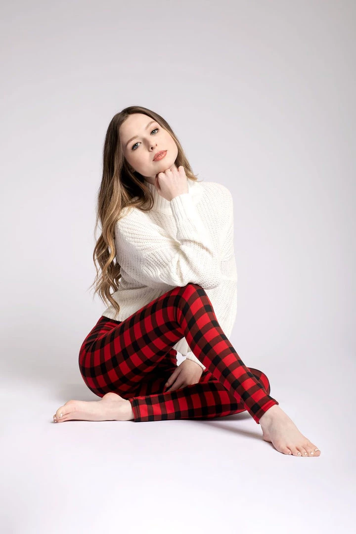 Just Cozy Red Plaid - Cozy Lined 7 Just Cozy Red Plaid - Cozy Lined