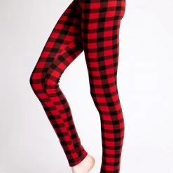 Just Cozy Red Plaid - Cozy Lined