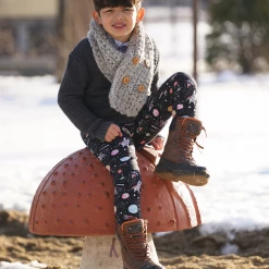 Just Cozy Furry Astronauts Kids - Cozy Lined Kid's Fur-Lined