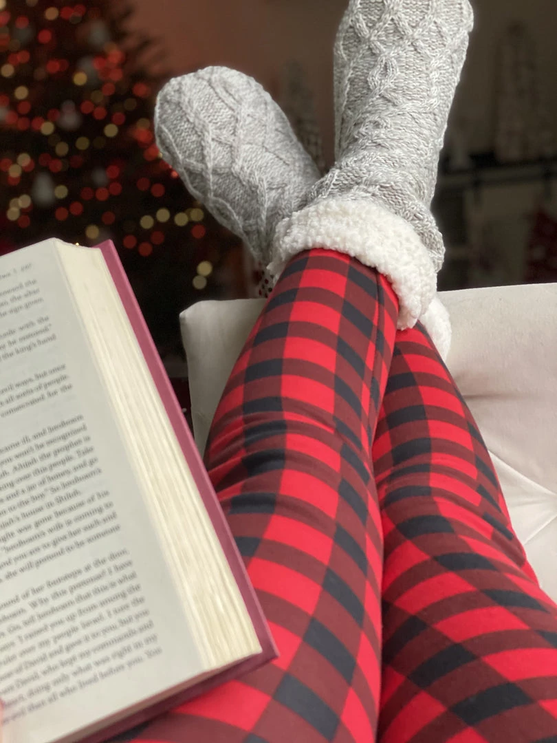Just Cozy Red Plaid - Cozy Lined 10 Just Cozy Red Plaid - Cozy Lined