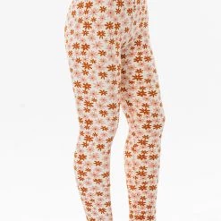 Just Cozy Kid's All Season Orange Flowers Kid's - All Season