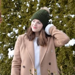 Just Cozy Green - Cozy Lined Hat