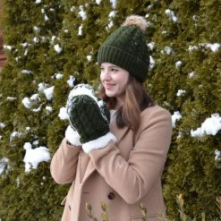 Just Cozy Green - Cozy Lined Hat