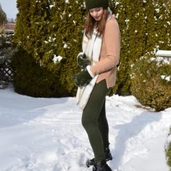 Just Cozy Fur-Lined Dark Green - Cozy Lined