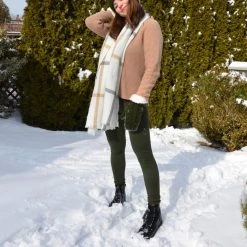 Just Cozy Fur-Lined Dark Green - Cozy Lined