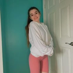 Just Cozy Biker Shorts Pink Shorts